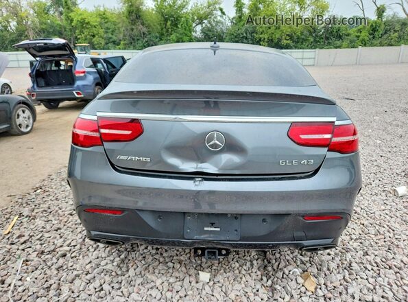 4JGED6EB9KA155307 2019 MERCEDES-BENZ GLE Серый Вид сзади
