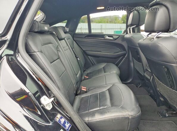 4JGED6EBXGA019646 2016 MERCEDES-BENZ GLE Black Vista interior trasera