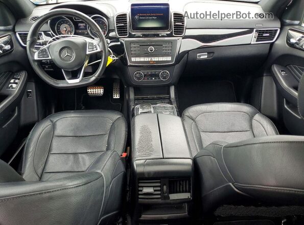 4JGED6EBXGA019646 2016 MERCEDES-BENZ GLE Black Vista del salpicadero