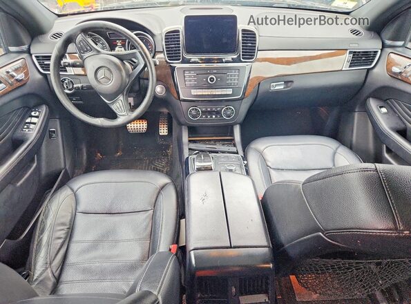 4JGED6EBXGA040013 2016 MERCEDES-BENZ GLE Gray Вид панелі приладів