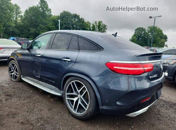 4JGED6EBXGA040013 2016 MERCEDES-BENZ GLE Gray Задня ліва чверть