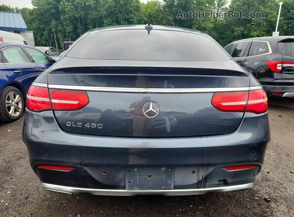 4JGED6EBXGA040013 2016 MERCEDES-BENZ GLE Gray Вид ззаду