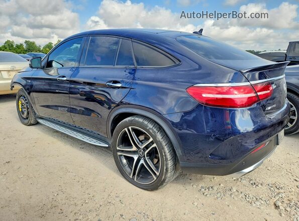 4JGED6EBXHA064958 2017 MERCEDES-BENZ GLE Черный Задняя левая четверть