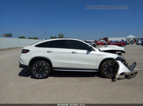 4JGED7FB3GA012090 2016 MERCEDES-BENZ AMG GLE 63 COUPE White Instrument cluster view