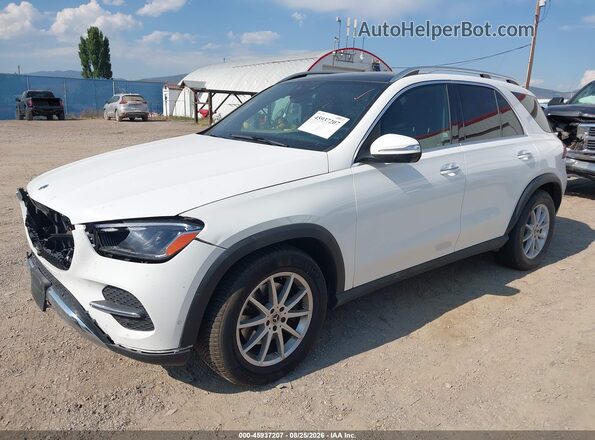 4JGFB4EB2SB403664 2025 MERCEDES-BENZ GLE 350 White Przód lewy