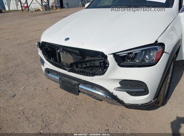 4JGFB4EB2SB403664 2025 MERCEDES-BENZ GLE 350 White Widok z przodu
