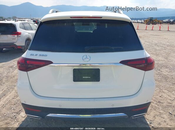 4JGFB4EB2SB403664 2025 MERCEDES-BENZ GLE 350 White 
