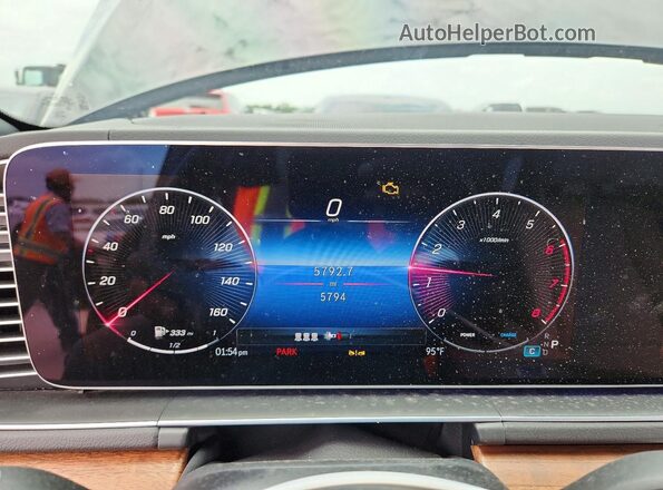 4JGFB4EB7TB579661 2026 MERCEDES-BENZ GLE Black Instrument cluster view