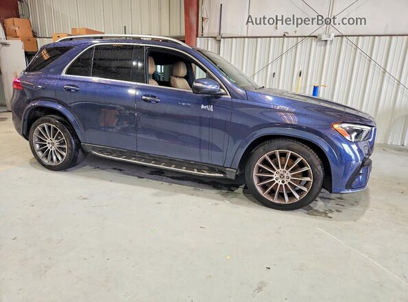 4JGFB4EBXSB327417 2025 MERCEDES-BENZ GLE Blue Delantero derecho