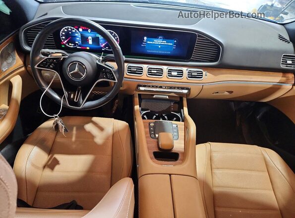 4JGFB4EBXSB327417 2025 MERCEDES-BENZ GLE Blue Vista del salpicadero