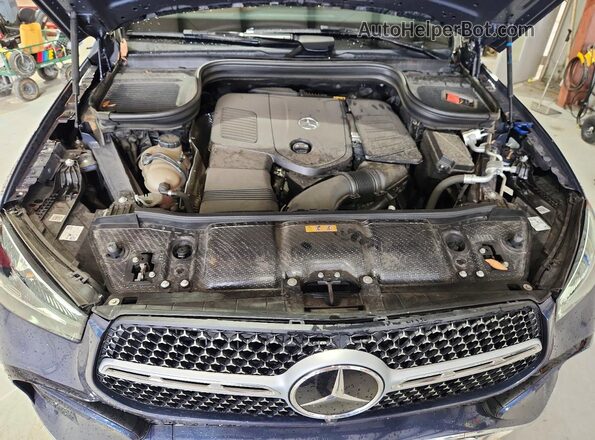 4JGFB4EBXSB327417 2025 MERCEDES-BENZ GLE Blue Vista del compartimento del motor
