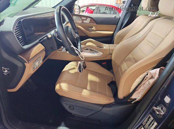 4JGFB4EBXSB327417 2025 MERCEDES-BENZ GLE Blue Vista interior delantera