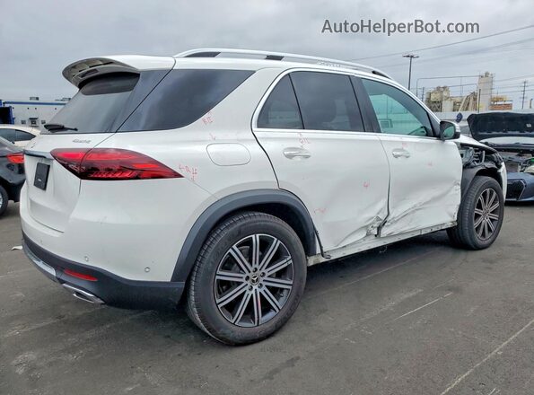 4JGFB4FB0RB152457 2024 MERCEDES-BENZ GLE White Задня права чверть