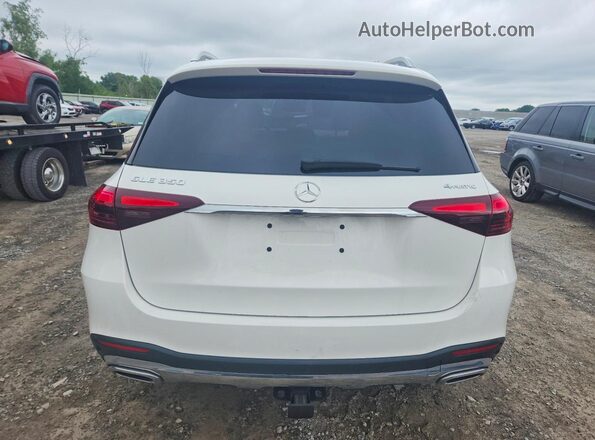 4JGFB4FB2RA969077 2024 MERCEDES-BENZ GLE White უკანა ხედი