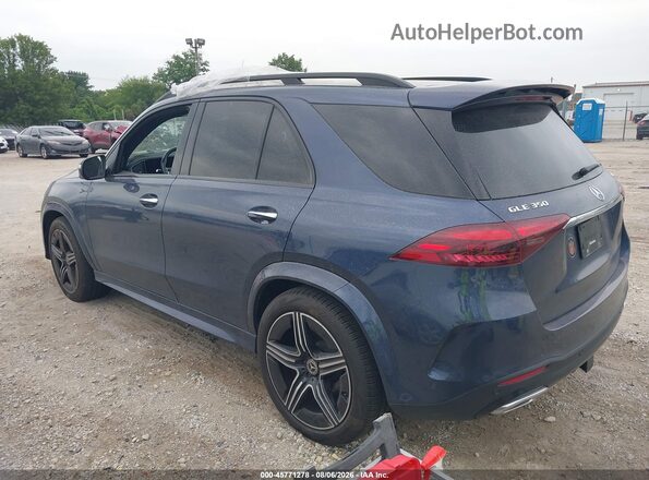 4JGFB4FB2RB178123 2024 MERCEDES-BENZ GLE 350 Blue Հետևի ձախ