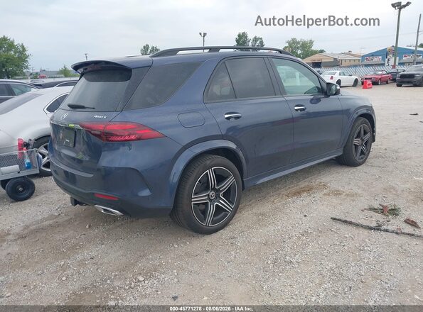 4JGFB4FB2RB178123 2024 MERCEDES-BENZ GLE 350 Blue Հետևի աջ