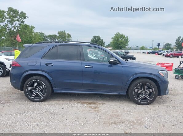 4JGFB4FB2RB178123 2024 MERCEDES-BENZ GLE 350 Blue Սալոնի հետևի տեսք