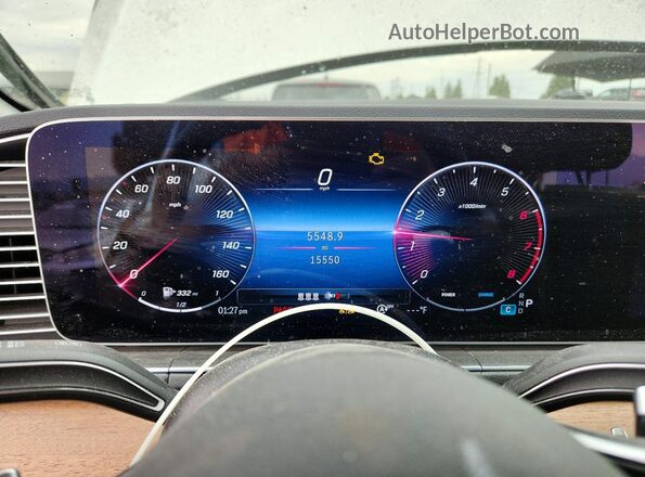 4JGFB4FB2SB290538 2025 MERCEDES-BENZ GLE White Vista del cuadro de instrumentos
