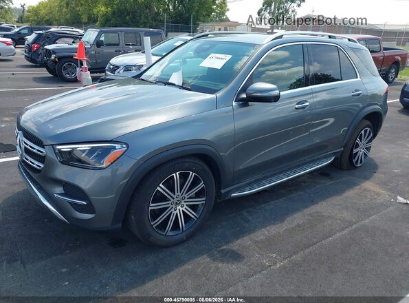 4JGFB4FB3TB595127 2026 MERCEDES-BENZ GLE 350 Gray Առջևի ձախ երեք քառորդ տեսարան