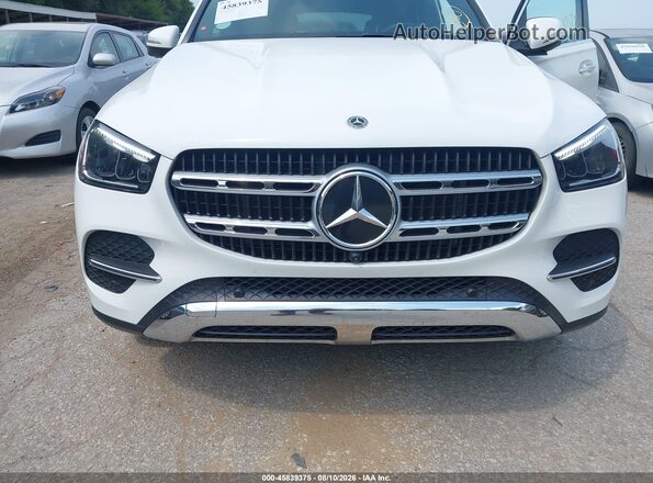 4JGFB4FB3TB596195 2026 MERCEDES-BENZ GLE 350 White Դիմացի տեսք