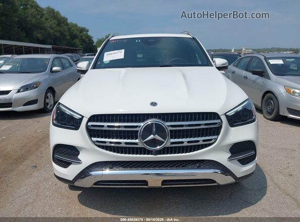 4JGFB4FB3TB596195 2026 MERCEDES-BENZ GLE 350 White Սարքավորումների վահանակի տեսք