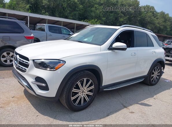 4JGFB4FB3TB596195 2026 MERCEDES-BENZ GLE 350 White Սալոնի 360 աստիճան տեսք