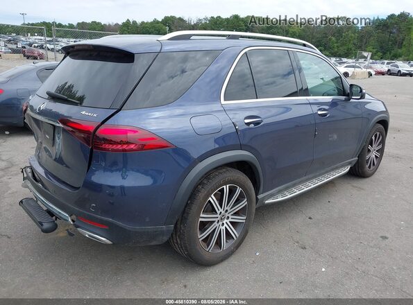 4JGFB4FB4RB229105 2024 MERCEDES-BENZ GLE 350 Синий Задняя правая четверть
