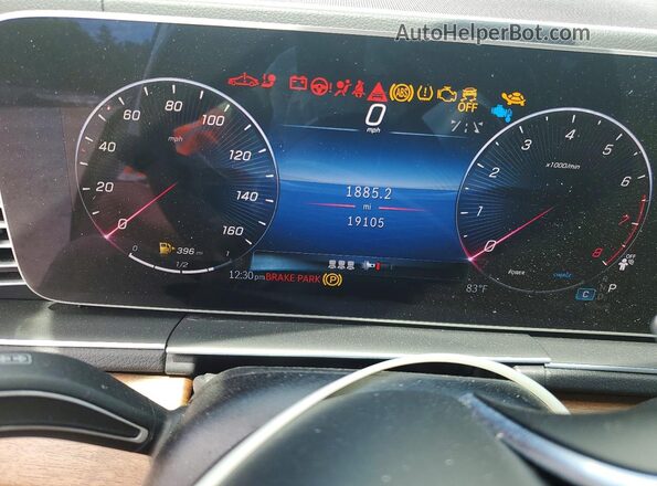 4JGFB4FB7RA977207 2024 MERCEDES-BENZ GLE Белый Вид щитка приборов
