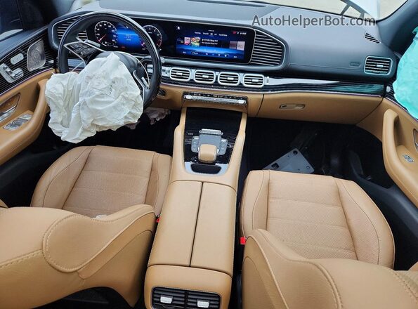 4JGFB4FBXRA984068 2024 MERCEDES-BENZ GLE Gray Առջևի վահանակի տեսք