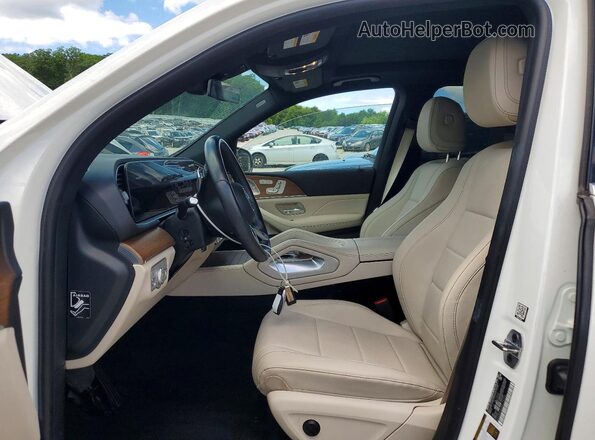 4JGFB4FBXRB176376 2024 MERCEDES-BENZ GLE White Widok wnętrza z przodu