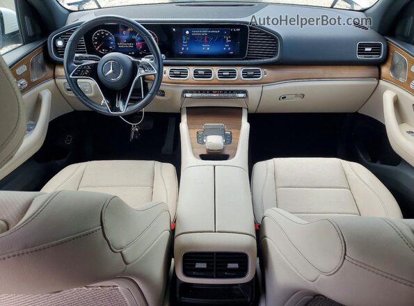 4JGFB4FBXRB176376 2024 MERCEDES-BENZ GLE White Widok deski rozdzielczej
