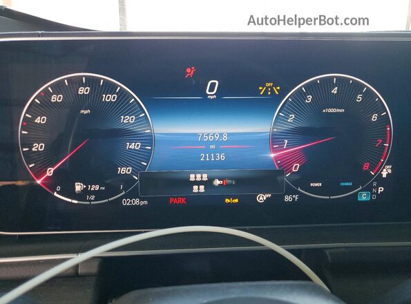 4JGFB4FE1RB230142 2024 MERCEDES-BENZ GLE Gray Вид щитка приладів
