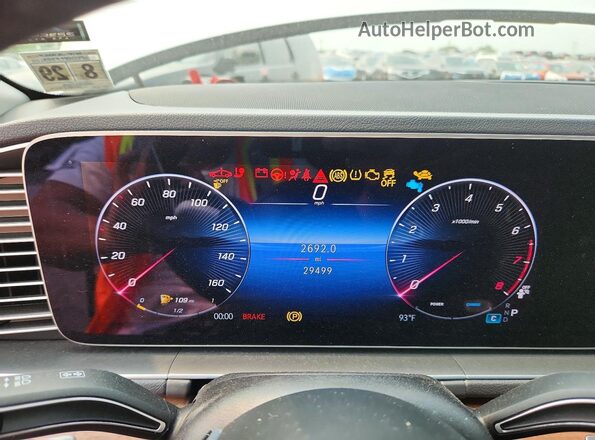 4JGFB4FE5RB255593 2024 MERCEDES-BENZ GLE White Սարքավորումների վահանակի տեսք