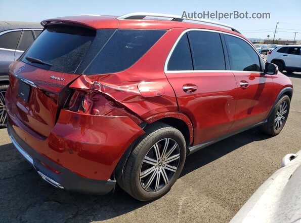 4JGFB4FEXSB324526 2025 MERCEDES-BENZ GLE Красный Задняя правая четверть