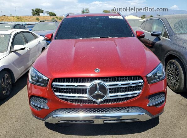 4JGFB4FEXSB324526 2025 MERCEDES-BENZ GLE Красный Вид спереди