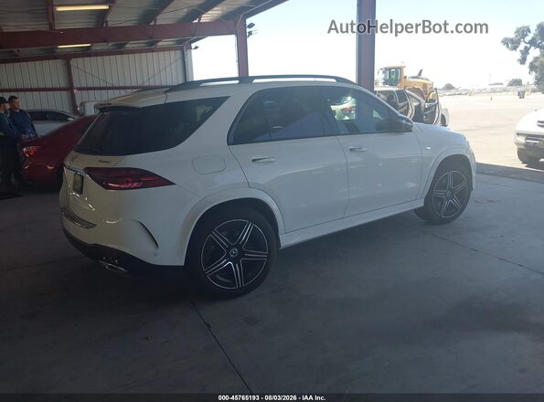 4JGFB4GB0SB390734 2025 MERCEDES-BENZ GLE 450E White Задня права чверть