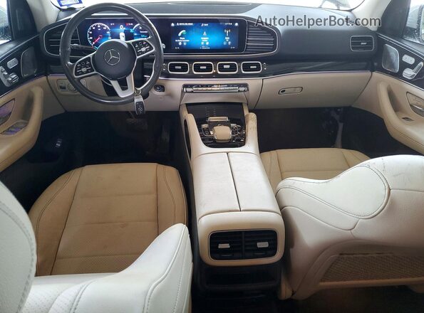 4JGFB4JB1LA150480 2020 MERCEDES-BENZ GLE White Вид панелі приладів