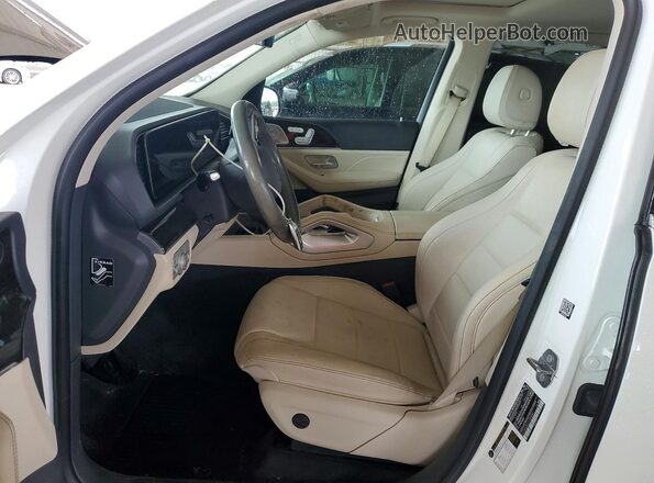 4JGFB4JB1LA150480 2020 MERCEDES-BENZ GLE White Вид салону спереду
