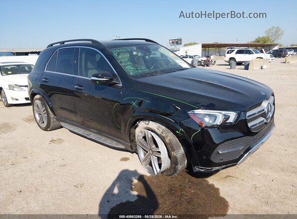 4JGFB4JB3MA418804 2021 MERCEDES-BENZ GLE 350 Black Widok z przodu