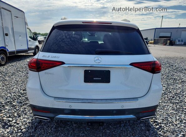 4JGFB4JB4MA527014 2021 MERCEDES-BENZ GLE White Widok z tyłu