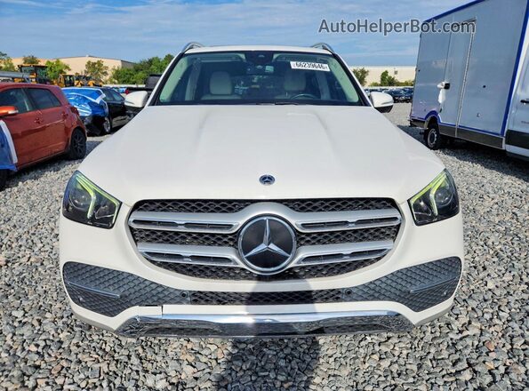 4JGFB4JB4MA527014 2021 MERCEDES-BENZ GLE White Widok z przodu