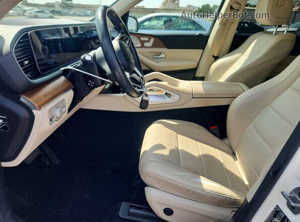4JGFB4JB5MA519956 2021 MERCEDES-BENZ GLE White Vista interior delantera