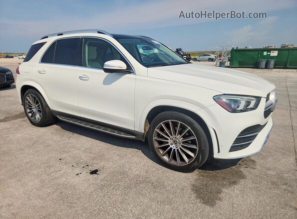 4JGFB4JB5MA519956 2021 MERCEDES-BENZ GLE White Delantero derecho