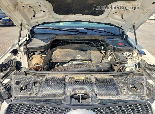 4JGFB4JB5MA519956 2021 MERCEDES-BENZ GLE White Vista del compartimento del motor
