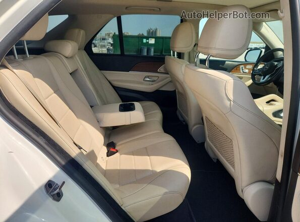 4JGFB4JB5MA519956 2021 MERCEDES-BENZ GLE White Vista interior trasera