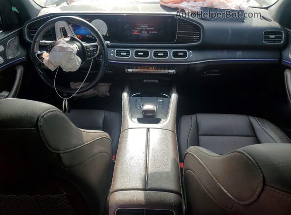 4JGFB4JB5MA527197 2021 MERCEDES-BENZ GLE Gray Вид панелі приладів