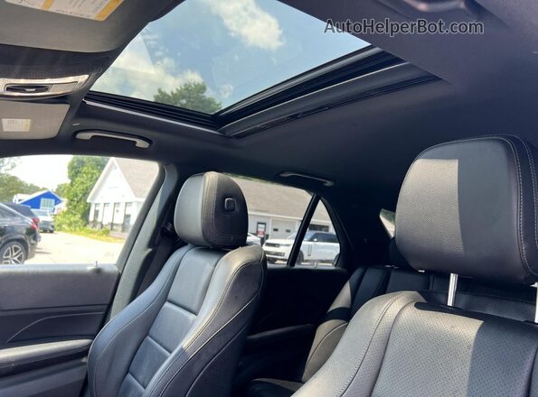 4JGFB4JB6LA159840 2020 MERCEDES-BENZ GLE Черный Вид задних сидений
