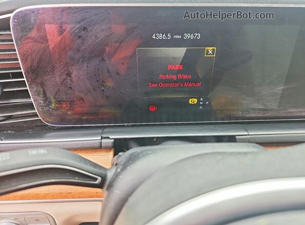 4JGFB4JB6NA601745 2022 MERCEDES-BENZ GLE White Widok zestawu wskaźników