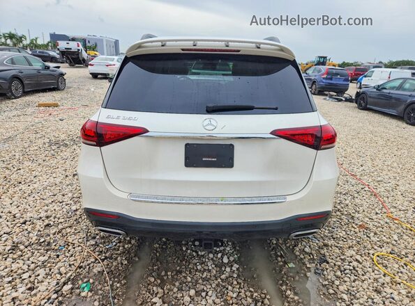 4JGFB4JB6NA601745 2022 MERCEDES-BENZ GLE White Widok z tyłu