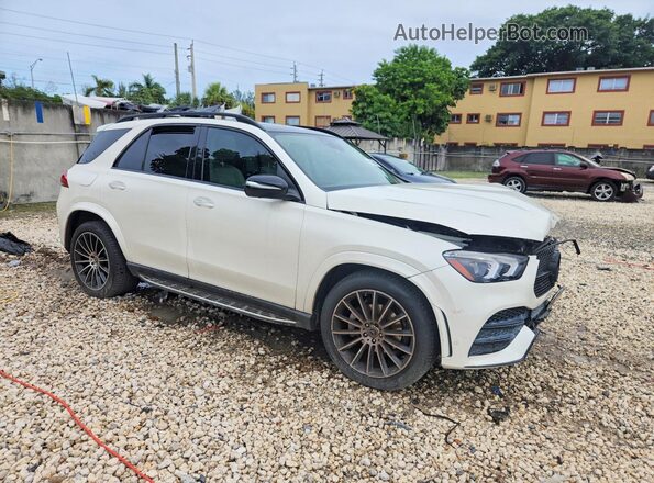 4JGFB4JB6NA601745 2022 MERCEDES-BENZ GLE White Przód prawy